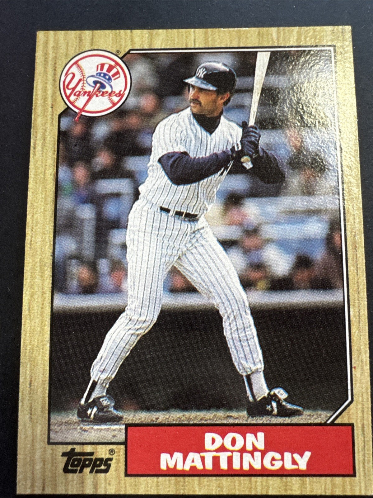Don Mattingly #500 Error Card