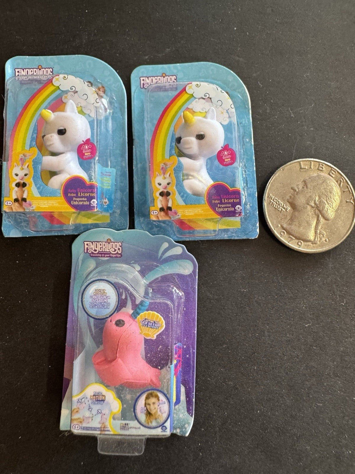 Zuru 5 Surprise Toy Mini Brands Fingerlings UNICORN AND FRIEND Rare!