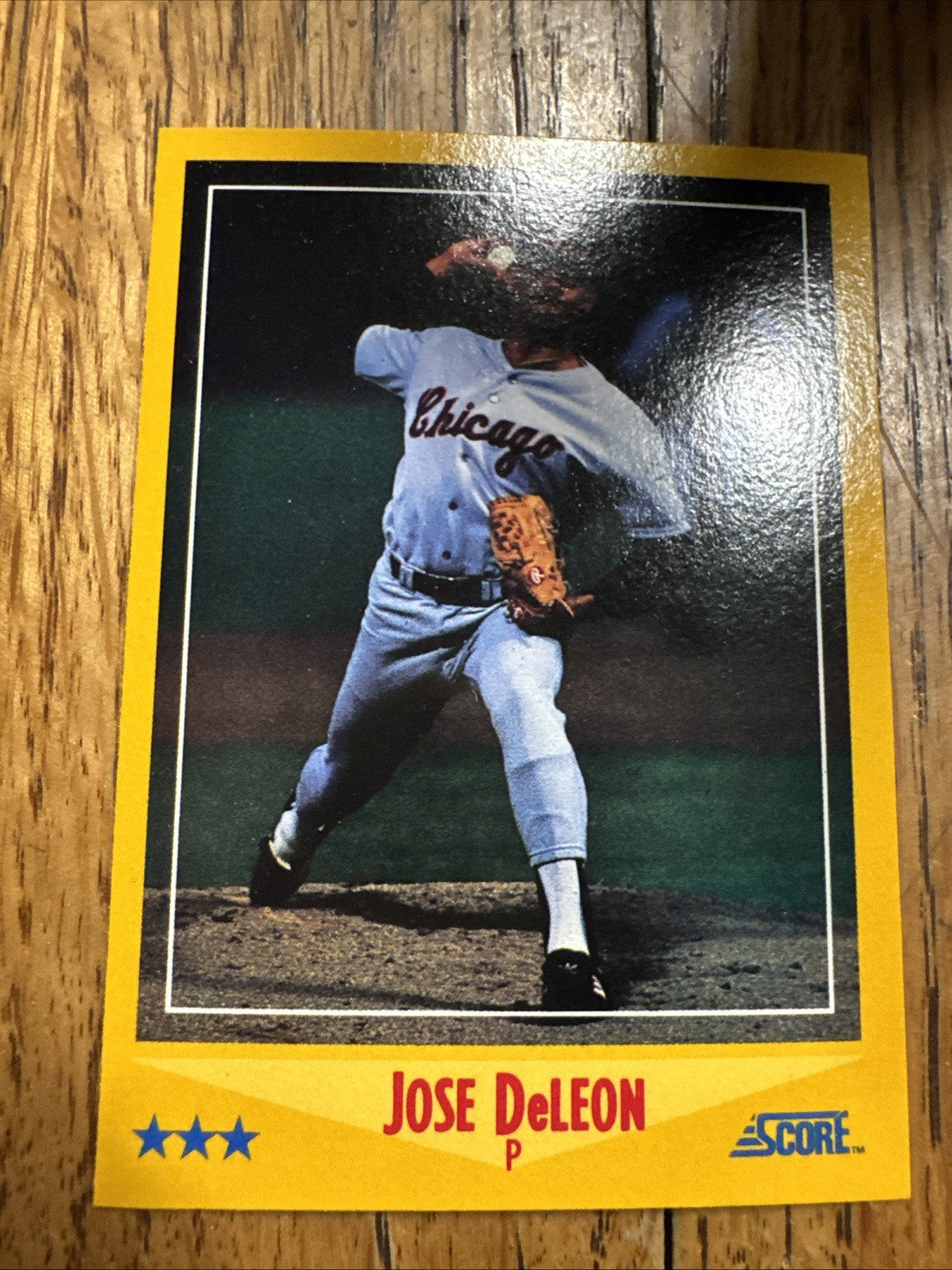 1988 Score - Jose DeLeon #508