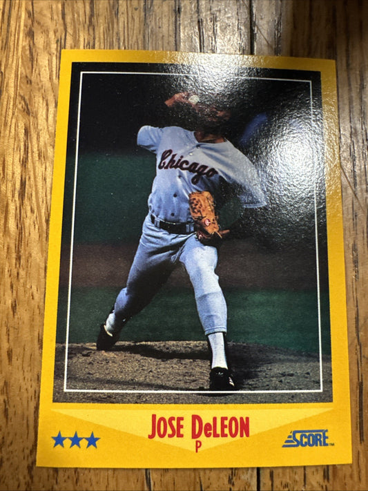 1988 Score - Jose DeLeon #508