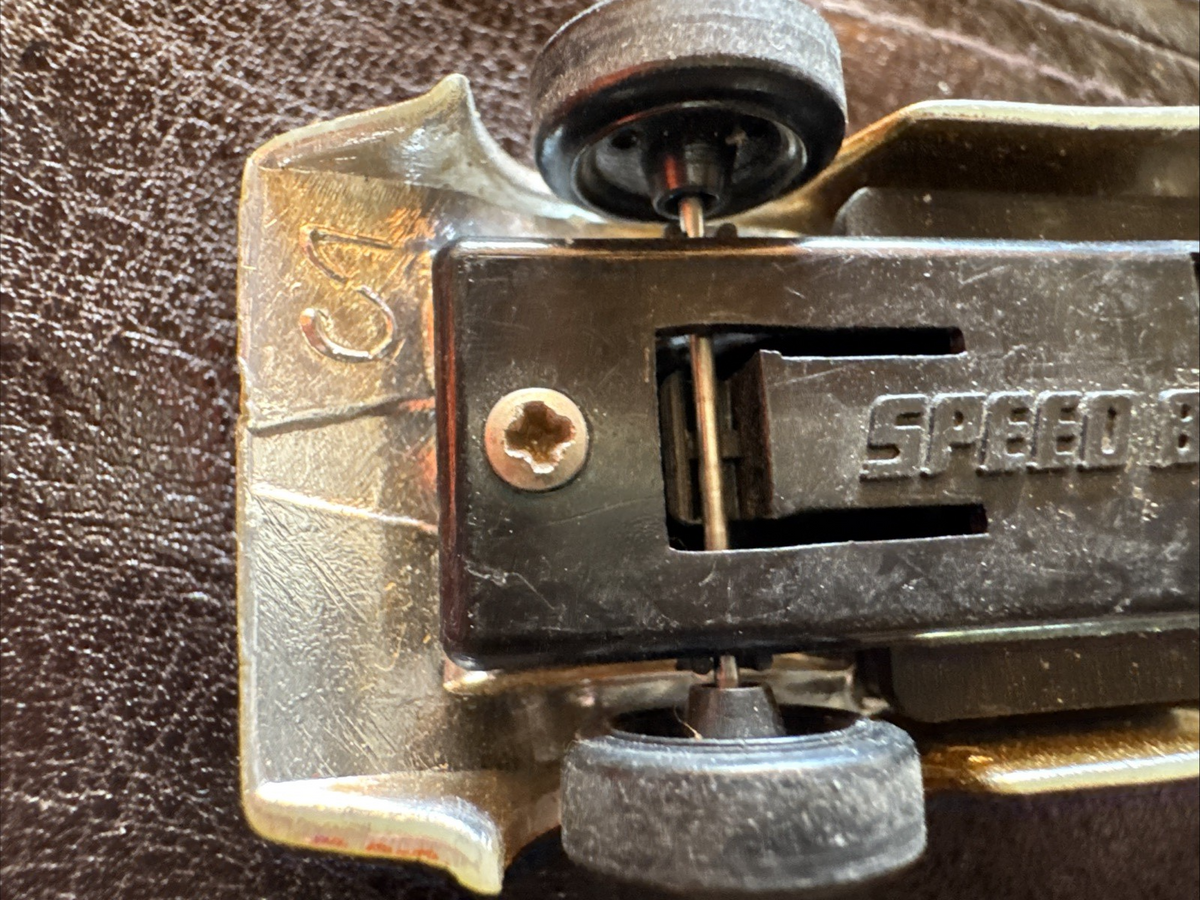 Vintage 1977 MEGO Speed Burners Gold Car