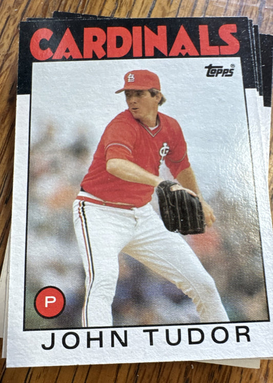 1986 Topps - John Tudor #474