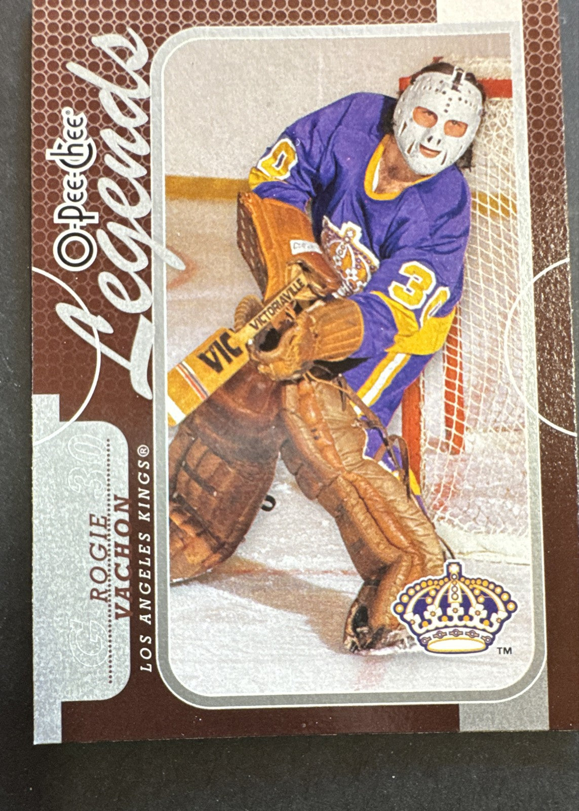 2008-09 O-Pee-Chee - Legends Rogie Vachon #583