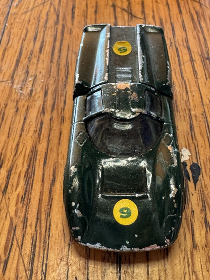 ✅️1968 Hot Wheels Vintage Redline Lola GT70 Dark Green Enamel Racing Mattel USA 