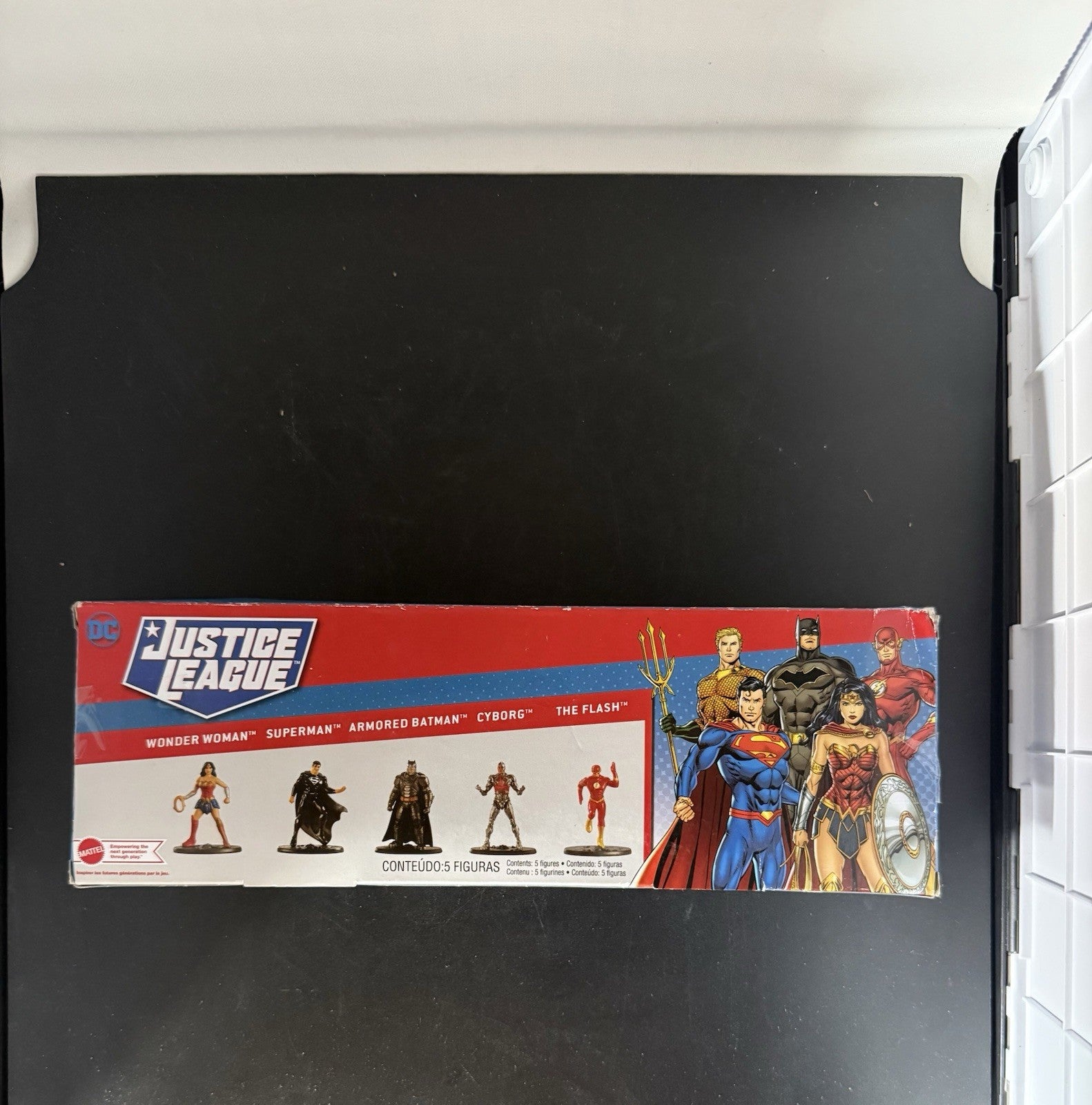 Set of 5 DC Justice League Micro Collection 2.5" Mini Figures Mattel NEW