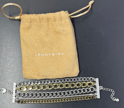 Jenny Bird - Austin - 5 Strand Cuff / BRACELET With Bag