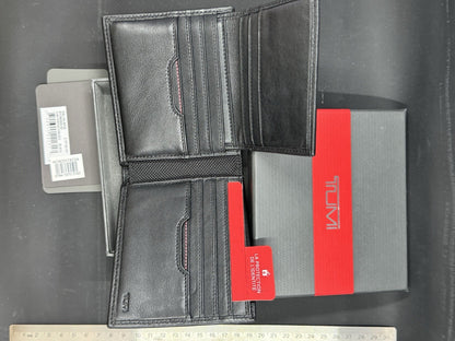 TUMI 0118635D-ID Black Delta Global Removable Passcase ID Wallet