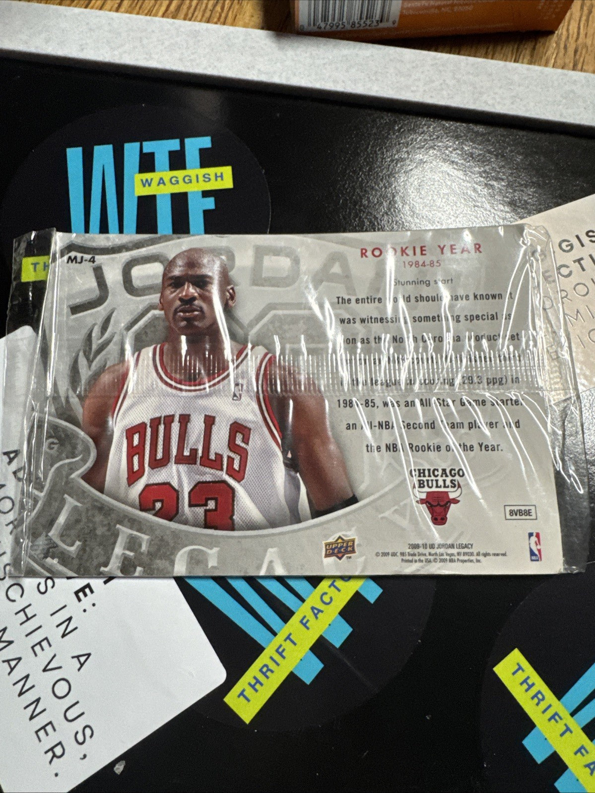 2009-10 Upper Deck Jordan Legacy - Box Set Loader Jumbo Michael Jordan #MJ-4