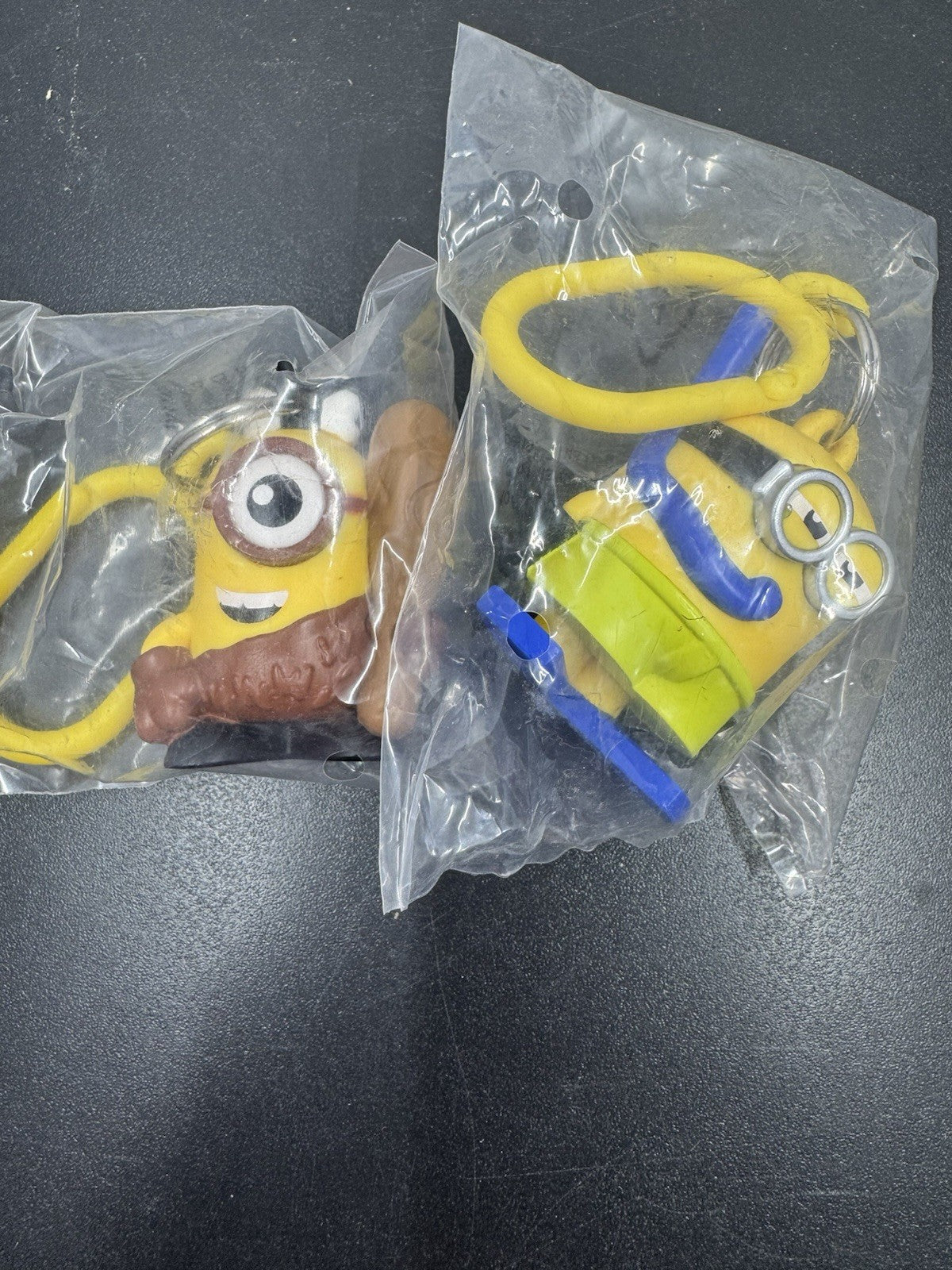 2 NEW Despicable Me Hangers Series 1 #-02 CRO & 1-04 SNORKLING Minion Hangers