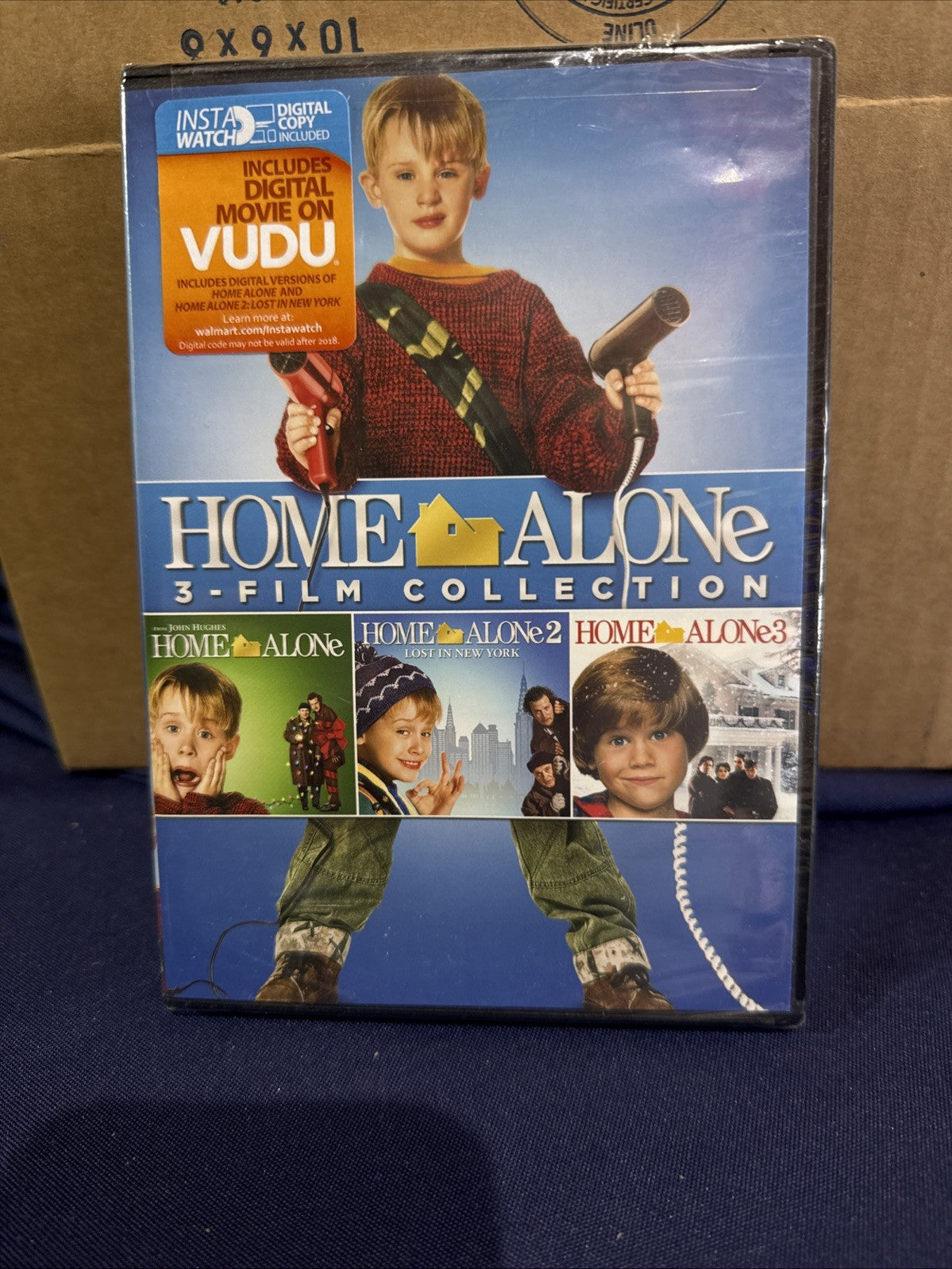 New! Home Alone 1, 2, 3 (DVD) 3 Film Collection Macaulay Culkin Joe Pesci