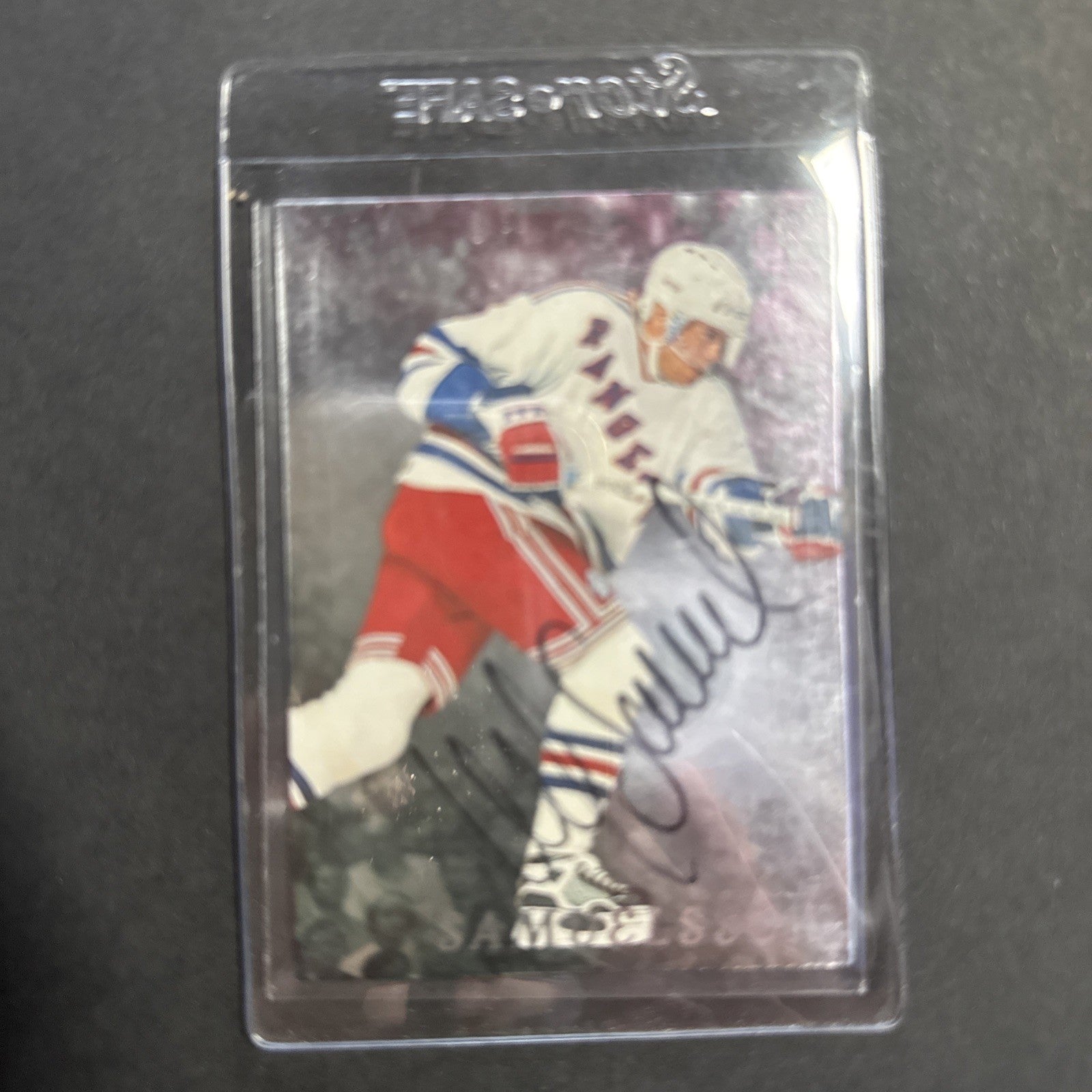 1998-99 In the Game Be A Player - Ulf Samuelsson #93 Silver Autographs (AU)