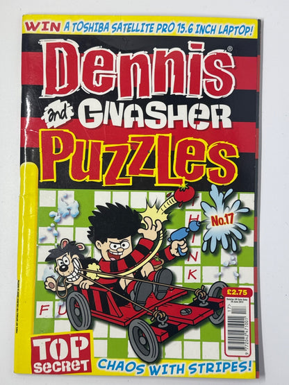 GREAT BRITAIN 2012 DENNIS AND GNASHER Puzzles