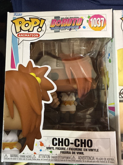 Animation Boruto Set of 3 Funko Pop! BUNDLE: Shikadai, Boruto  and Cho-Cho