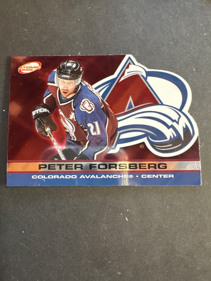 01-02  Pacific Atomic 2002 Peter Forsberg  #24  Colorado Avalanche  HOF