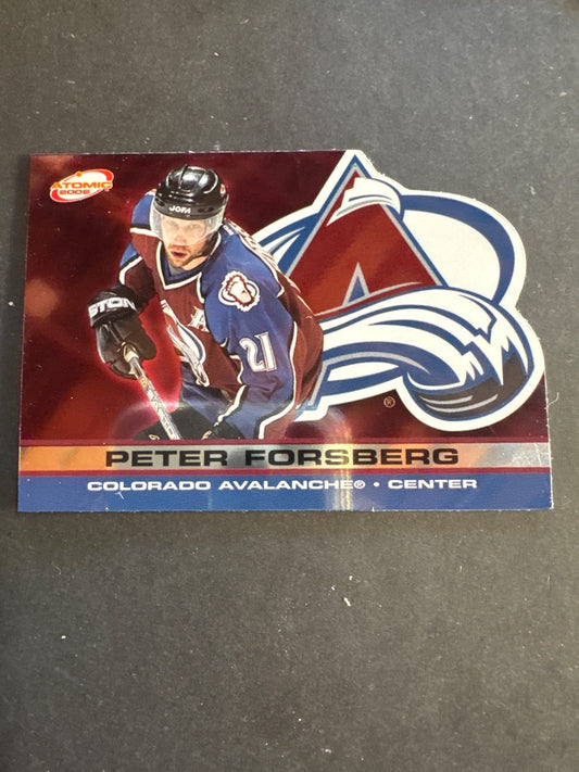 01-02  Pacific Atomic 2002 Peter Forsberg  #24  Colorado Avalanche  HOF