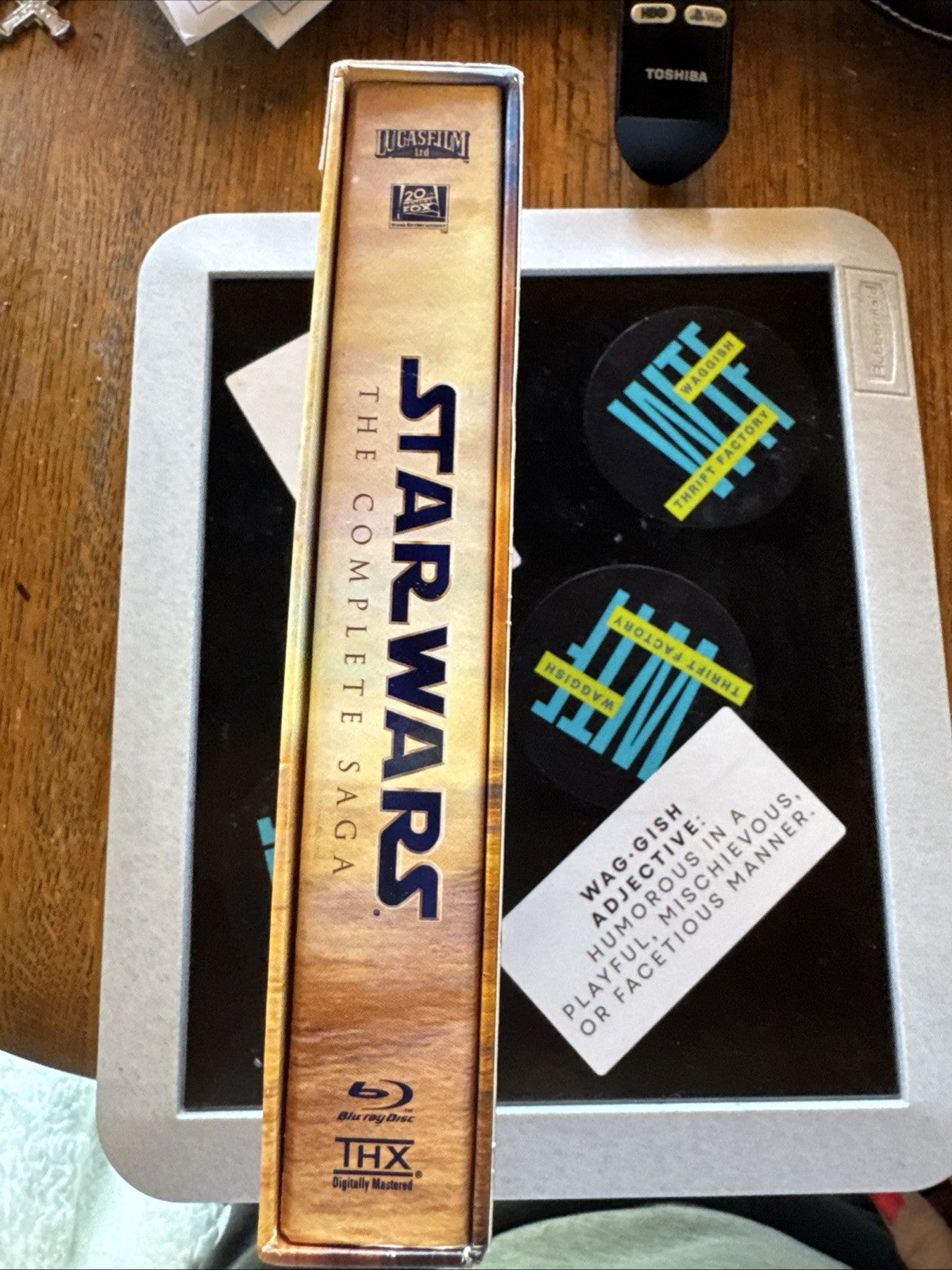 Star Wars The Complete Saga Blue Ray DVD 