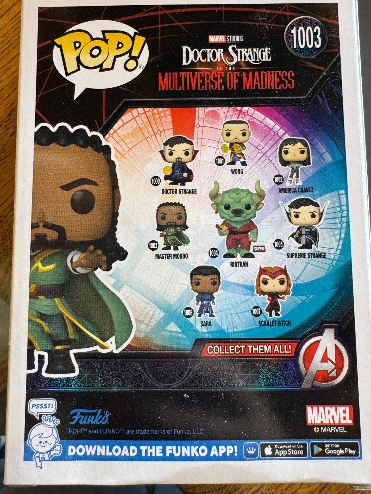 Funko Pop! Vinyl: Marvel - Master Mordo #1003