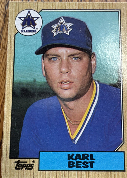 1987 Topps - Karl Best #439