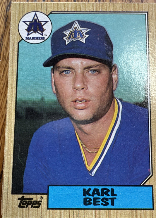 1987 Topps - Karl Best #439