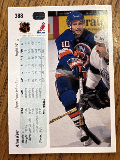 1990-91 Upper Deck - Alan Kerr #388