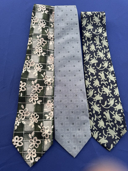 Silk x 3 Tie Hugo Boss Italy - Allea Hand Made in Italy -