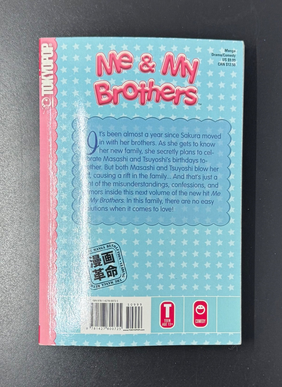 Me And My Brothers Manga Volume 1,2 3