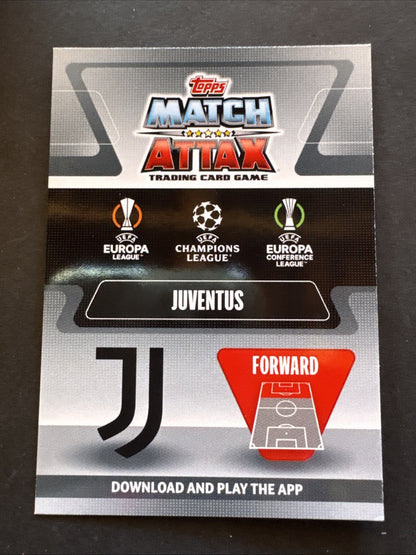 2021-22 Topps Match Attax UCL Extra - Limited Edition Gold Paulo Dybala #LE 13