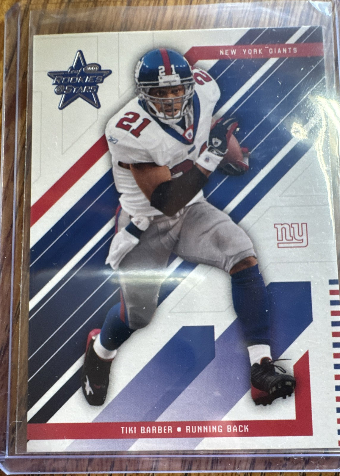 2004 Leaf Rookies & Stars - Tiki Barber #62
