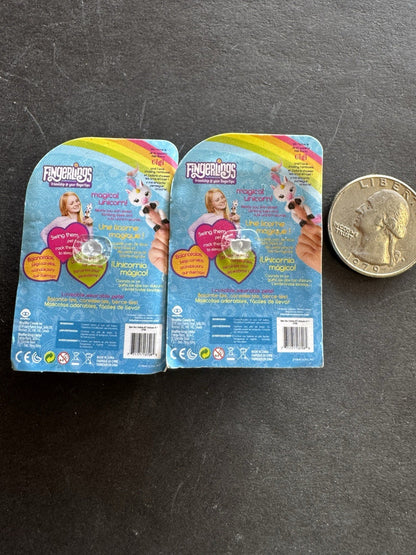 Zuru 5 Surprise Toy Mini Brands Fingerlings UNICORN AND FRIEND Rare!