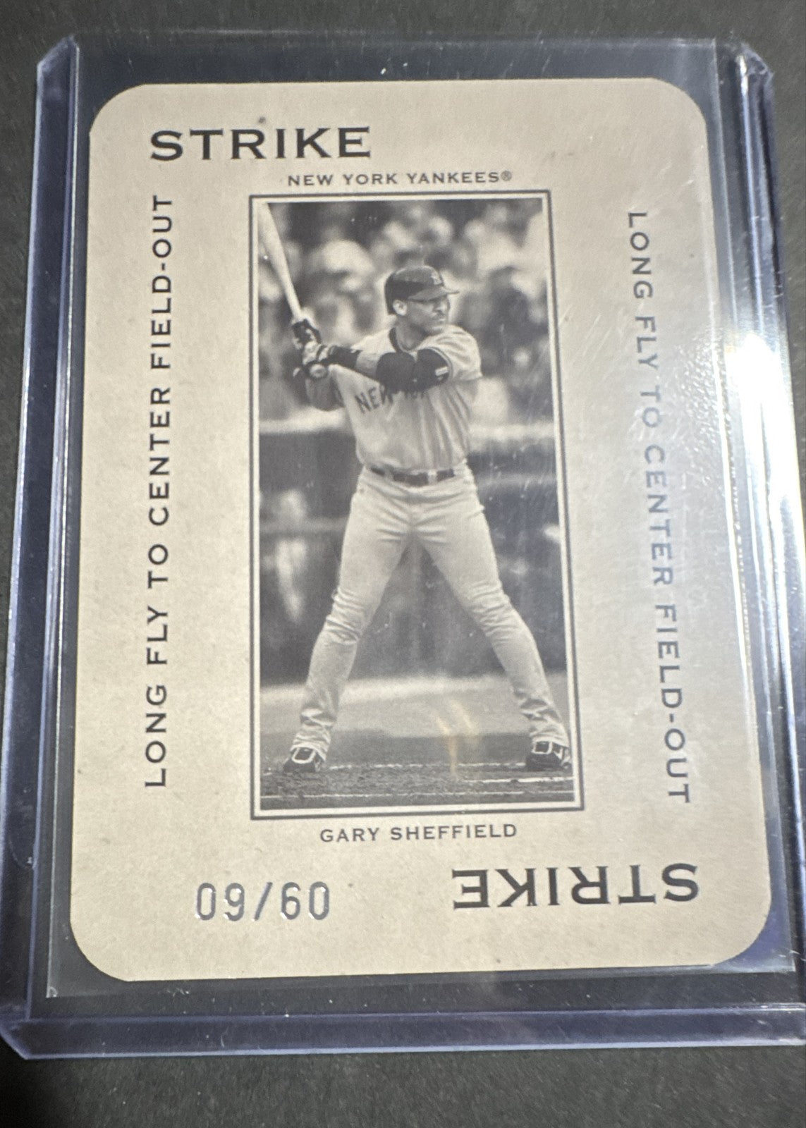 2005 Donruss Throwback Threads - 9/60 Polo Grounds  Sheffield #PG-56 Strike Long