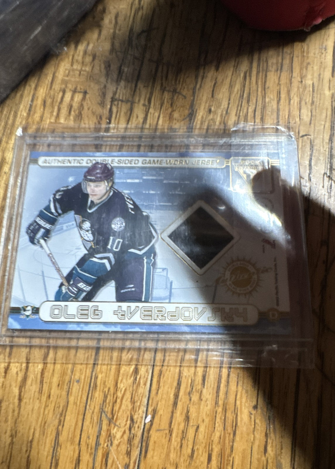 2001-02 Pacific Private Stock Titanium - Authentic Double-Sided Game-Worn Jersey