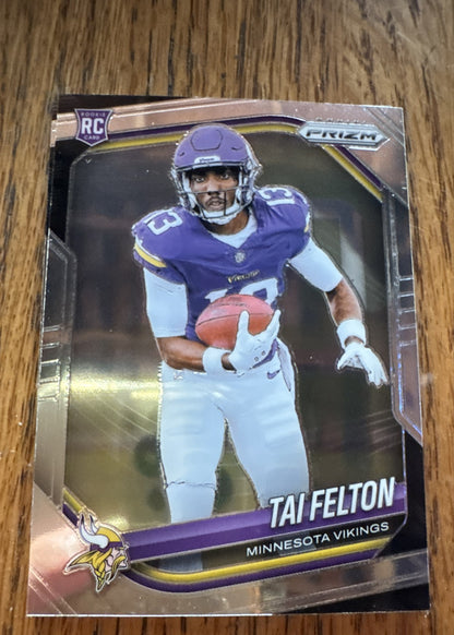 2025 Panini Prizm - Rookies Tai Felton #361 (RC)