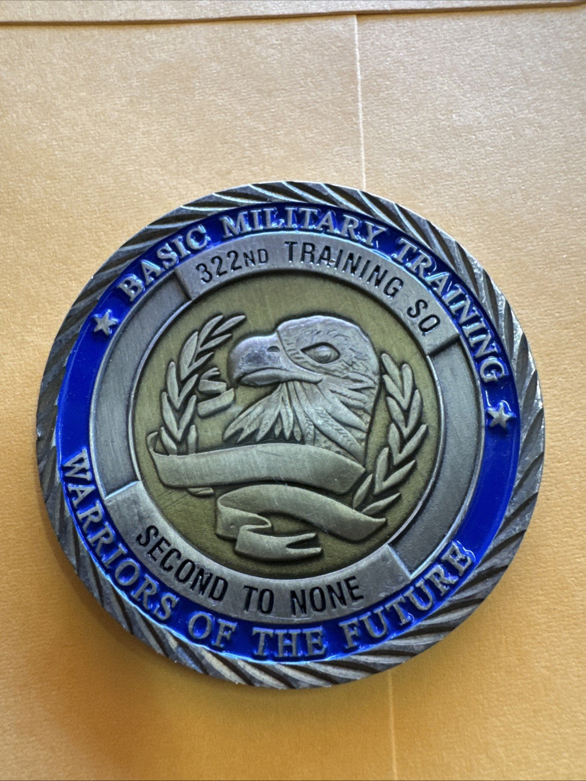 USAF 322nd Training SQ Basic Military Training 1.75 inch Challenge Coin *READ*