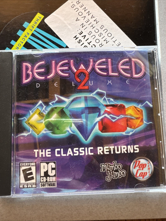 Bejewled 2 Deluxe PC Used