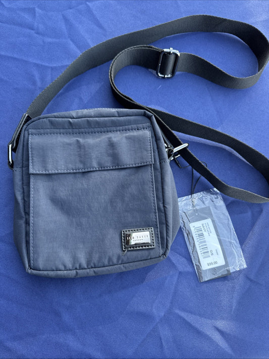 Great Gift  Or Travel~ TED BAKER Mini Flight Bag in Black  MSRP$99