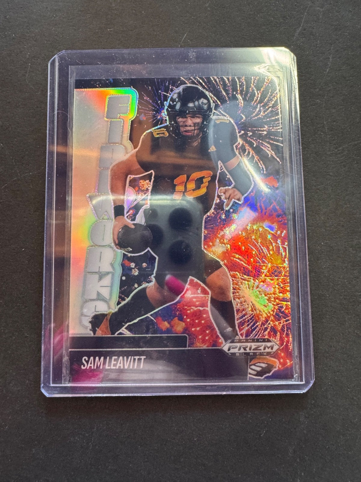 Sam Leavitt Prizm Silver Fireworks 🎆 