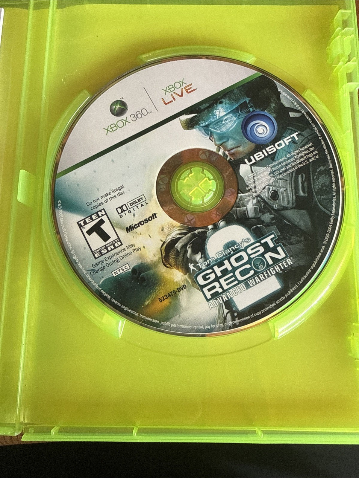 Tom Clancy's Ghost Recon Advanced Warfighter 2 - Microsoft Xbox 360