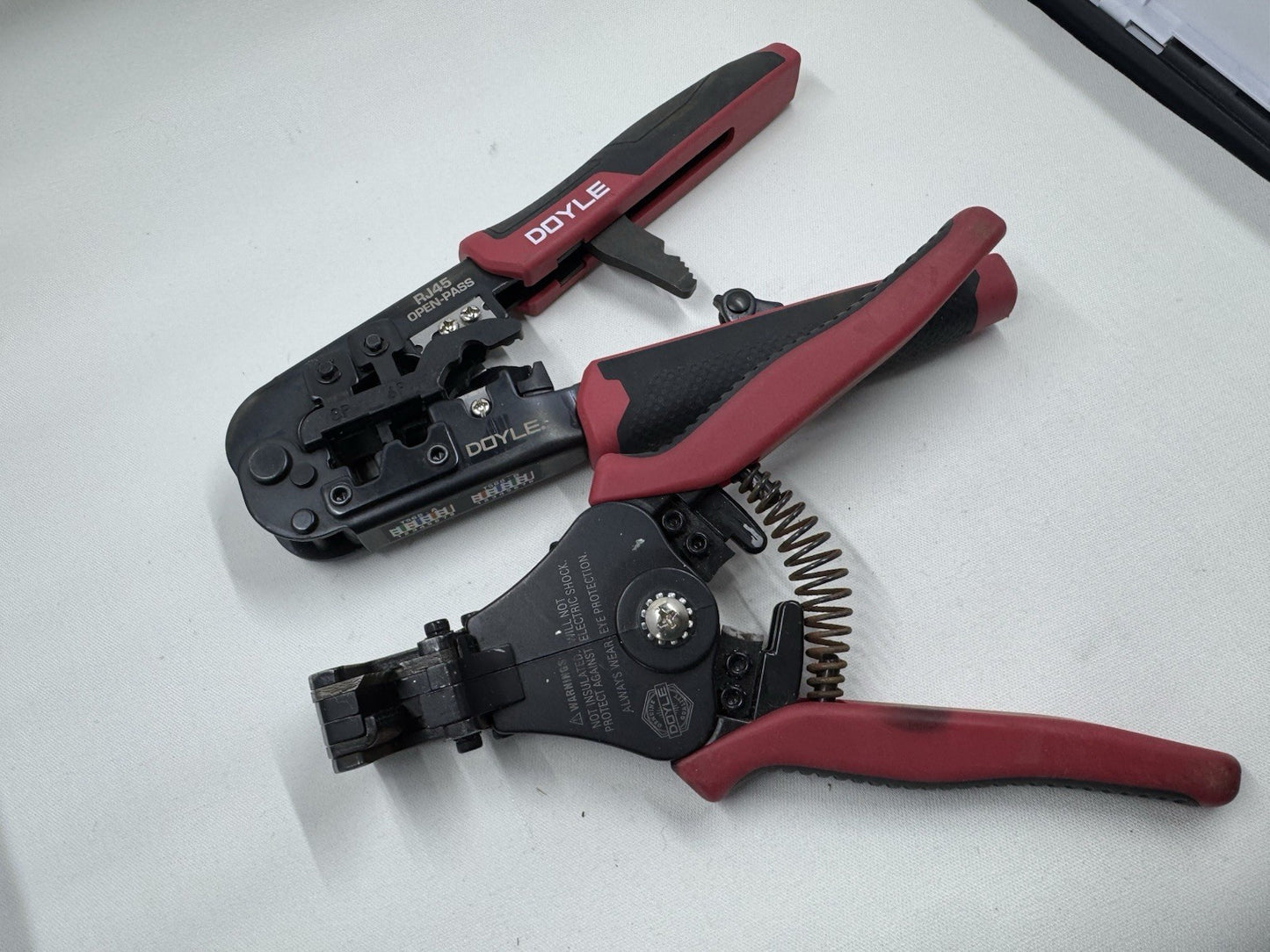 Doyle HD Wire Stripper /Cutter & DOYLE Ratcheting Modular Crimper/Stripper/Cutte