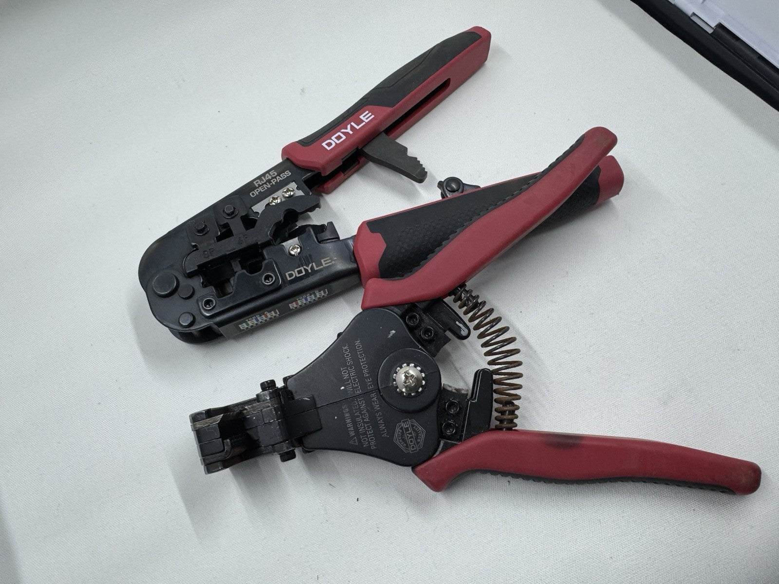 Doyle HD Wire Stripper /Cutter & DOYLE Ratcheting Modular Crimper/Stripper/Cutte