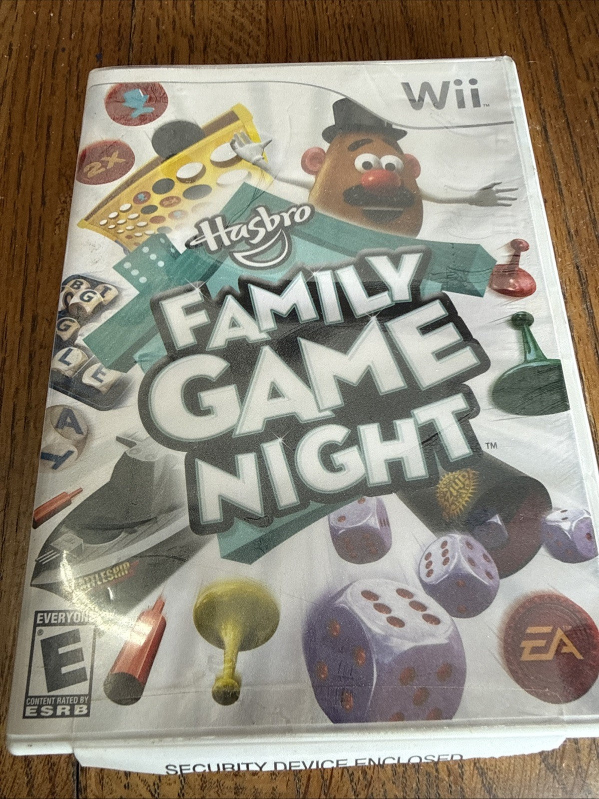 Hasbro Family Game Night Wii Connect4 Battleship Yahtzee Boggle Sorry! Sliders E