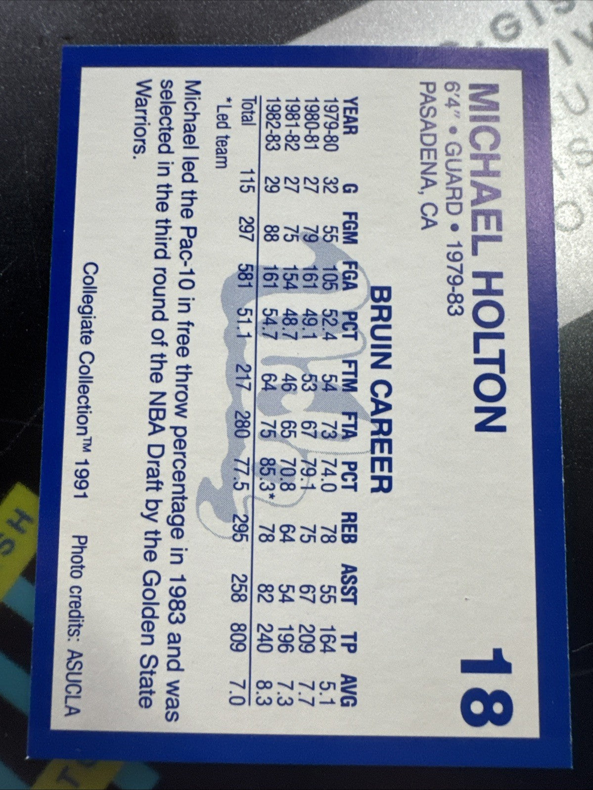 1990-91 Collegiate Collection UCLA Bruins 150 Card Alumni Set - Michael...