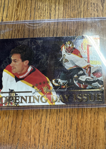 1997-98 Donruss Priority - Postcards John Vanbiesbrouck #5 Opening Day Issue...