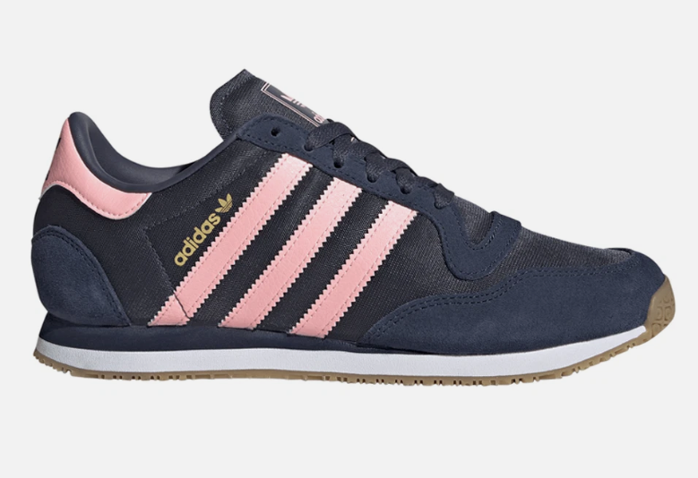 adidas Galaxy OG Lace Up  Womens Blue, Pink Sneakers Casual Shoes size 10