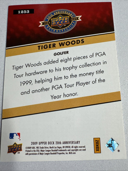 2009 Upper Deck 20th Anniversary Retrospective - Sports Tiger Woods #1253