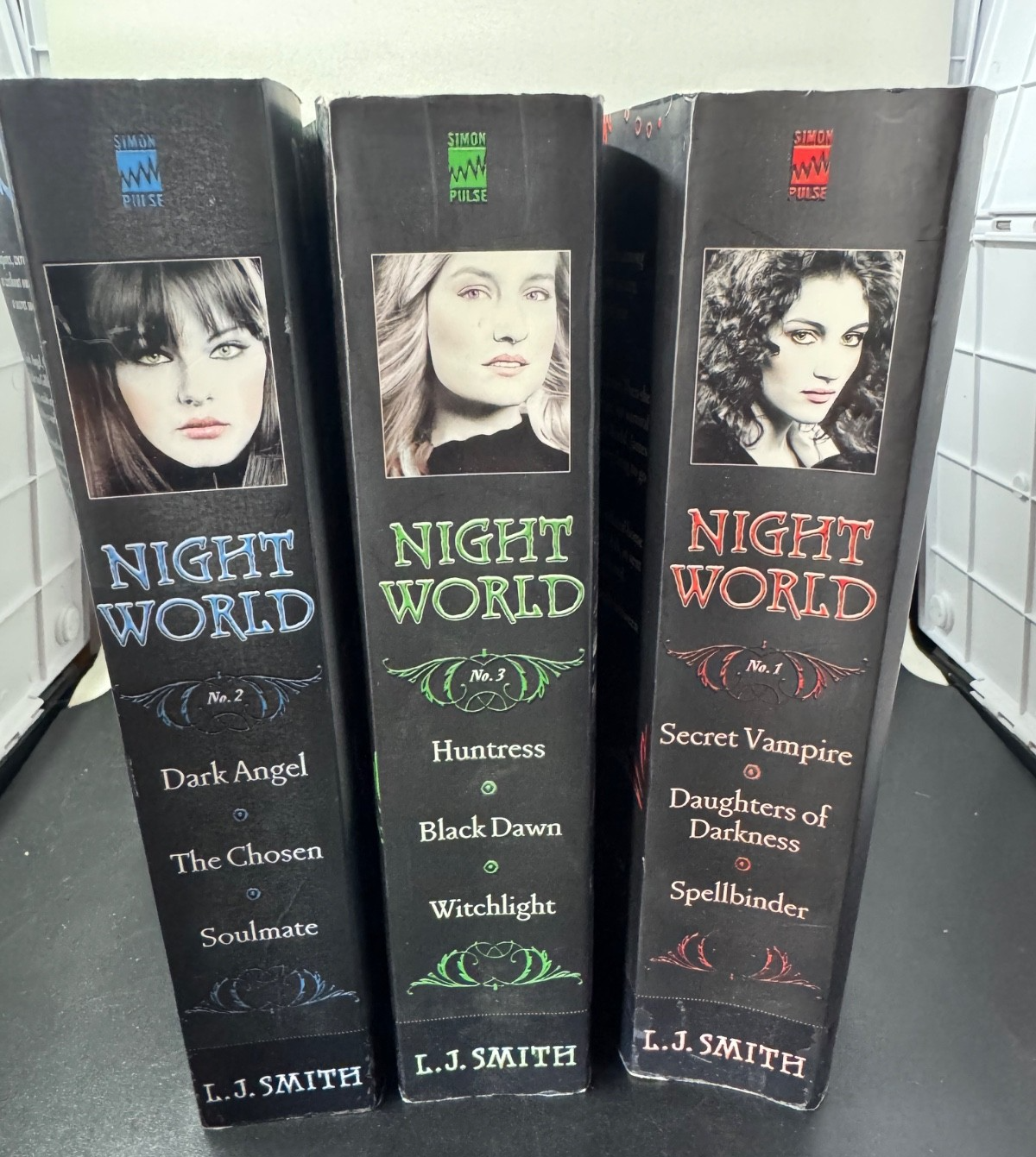 Night World Book Set L.J. Smith Vol 1-3 PB 9 Total Novels Dark Angel Hunters 