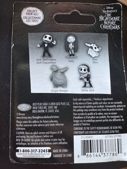 Disney Tim Burton's The Nightmare Before Christmas Set Of 2Mini Figures