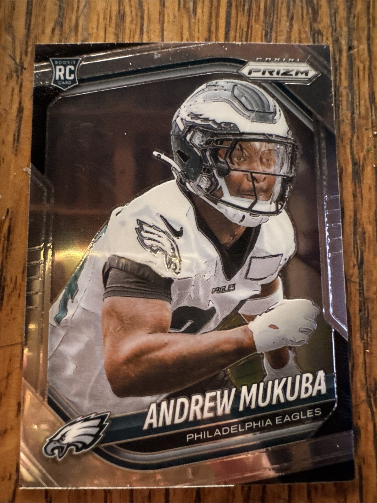 2025 Panini Prizm - Rookies Andrew Mukuba #330 Silver Prizm (RC)