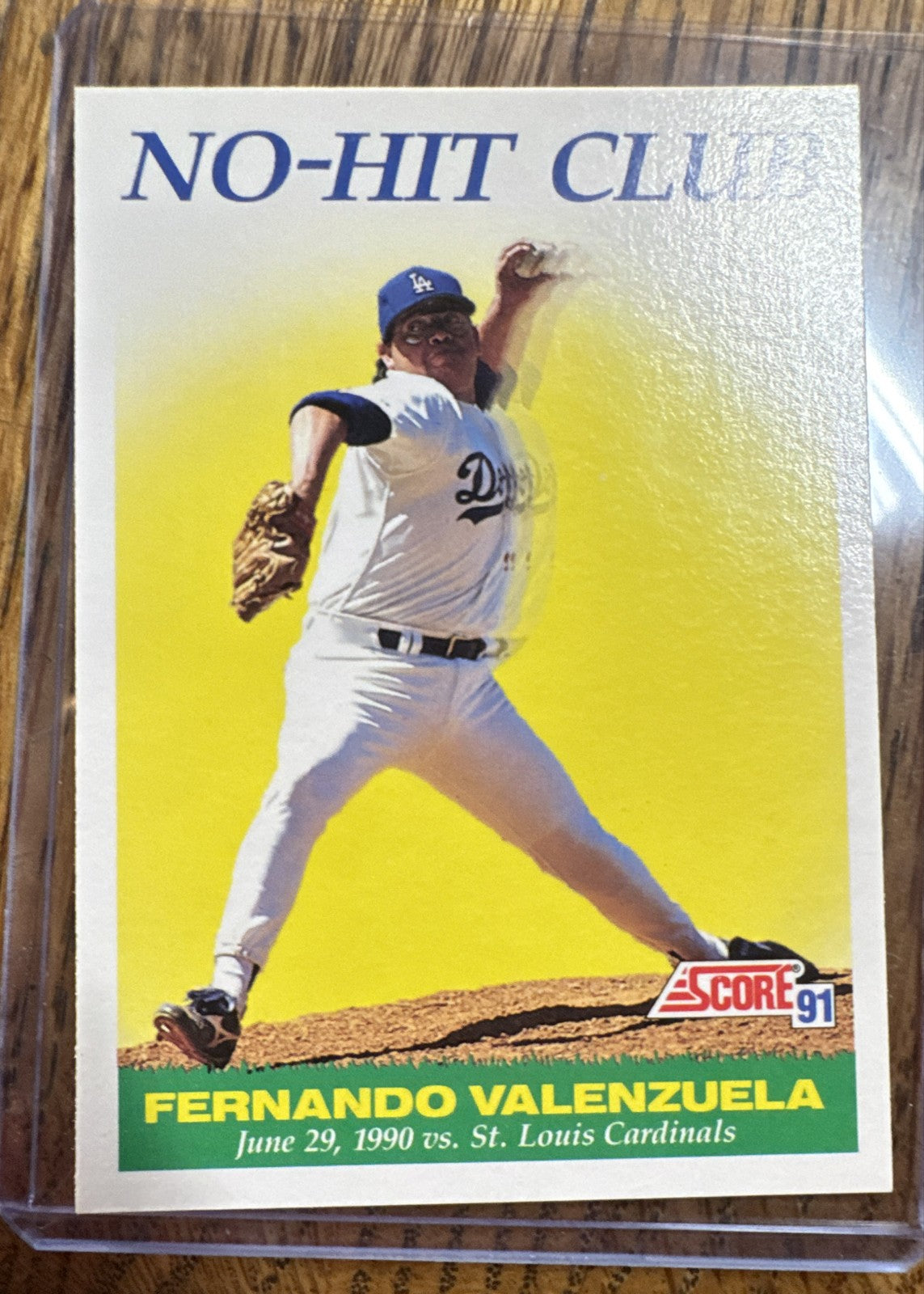 1991 Score - Fernando Valenzuela #703