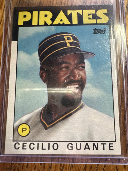1986 Topps - Cecilio Guante #668
