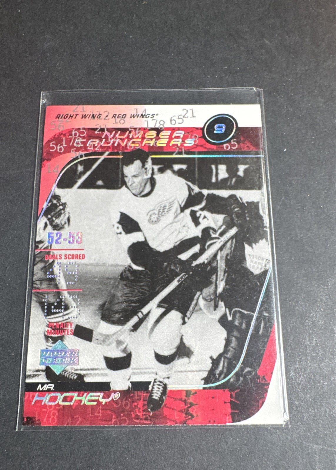 2002-03 Upper Deck - Number Crunchers Gordie Howe #NC4